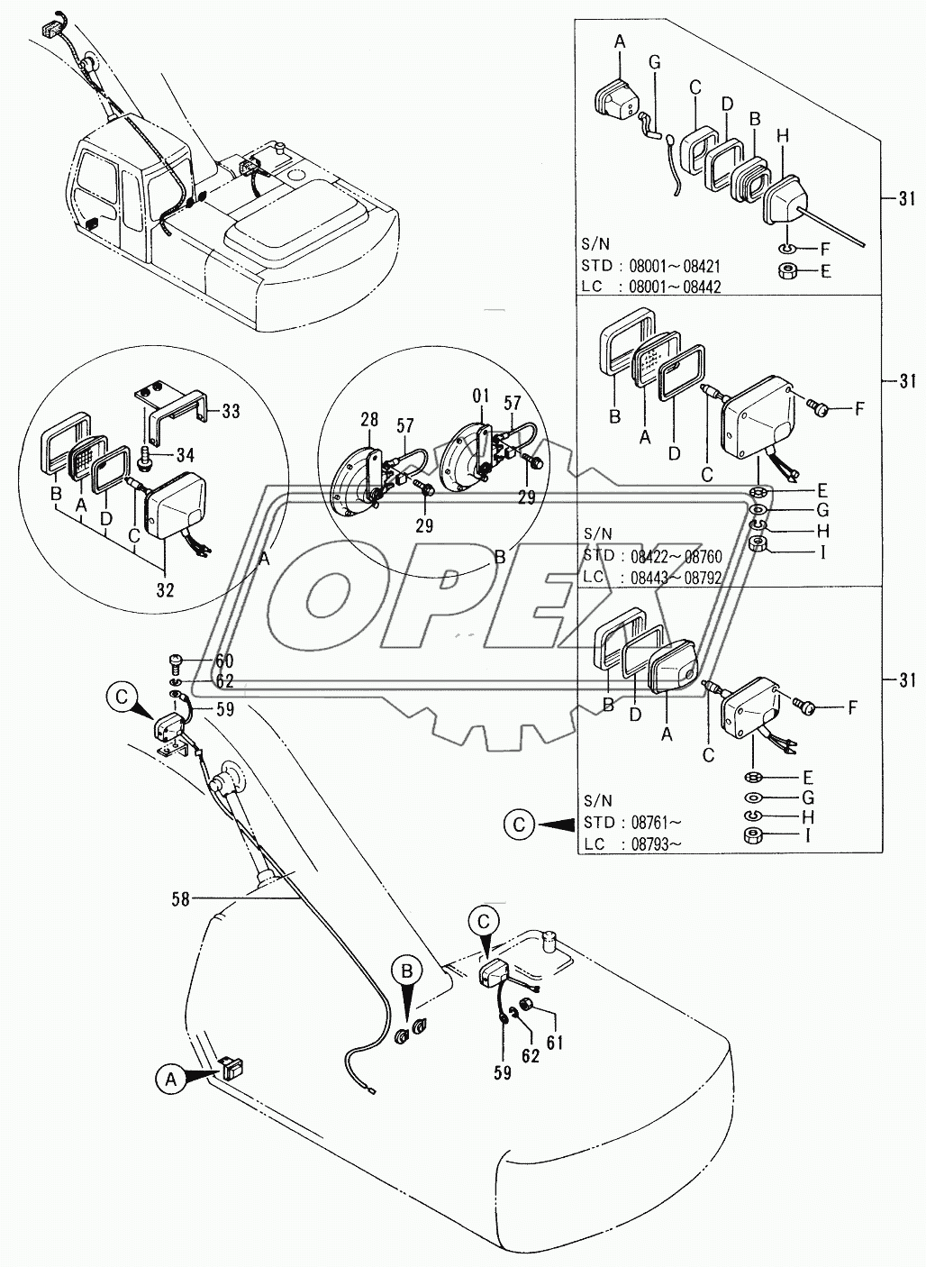 ELECTRIC PARTS (3-2) <STD>