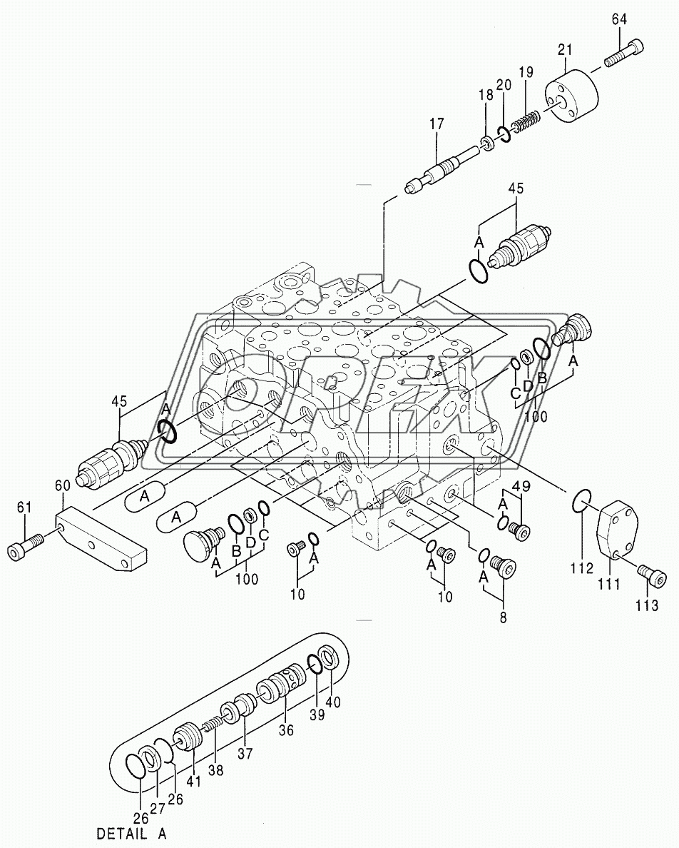 VALVE, CONTROL (2/6) 08702-