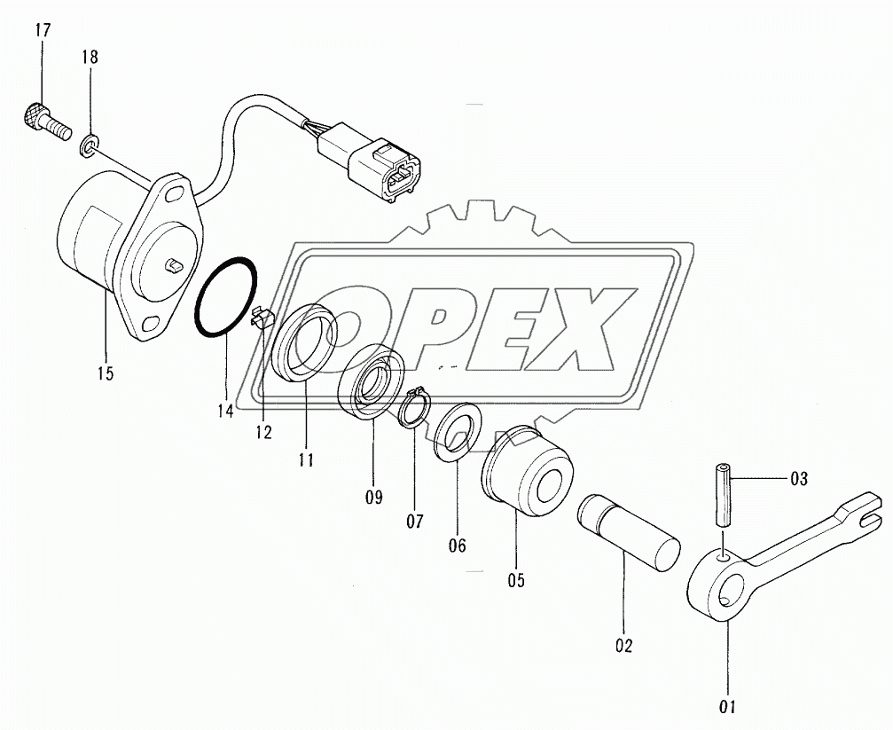 SENSOR, ANGLE 08001-H00961