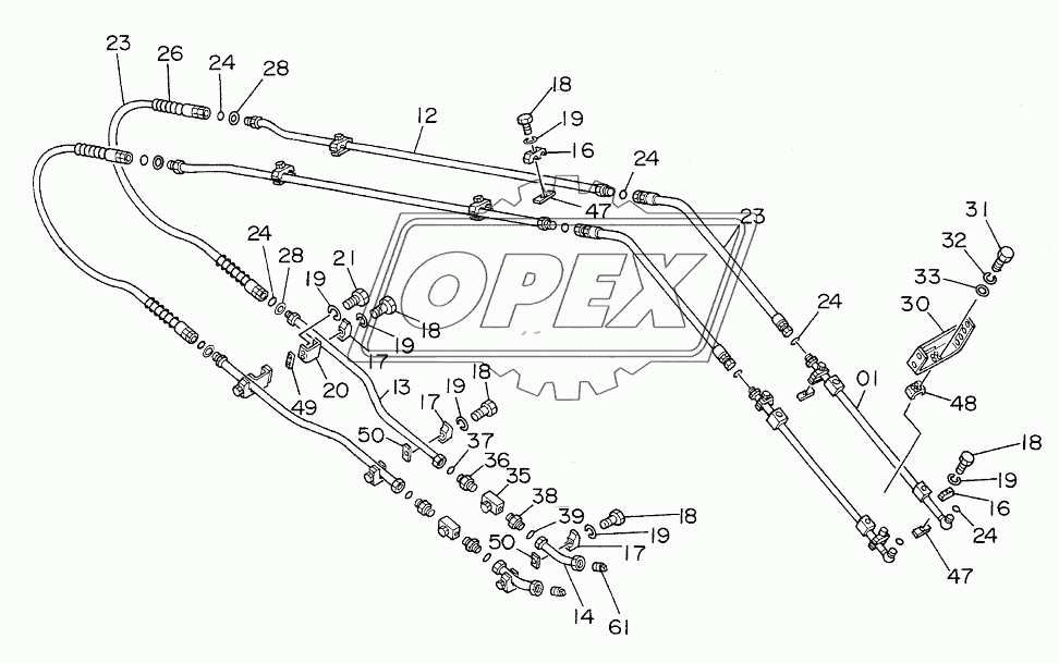 PIPINGS (2) FOR BREAKER, CRUSHER