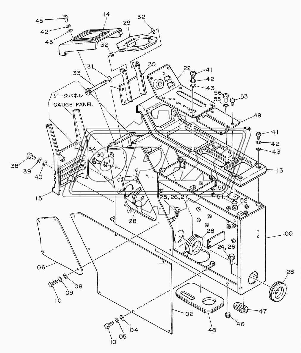 CONTROL BOX (R) <DX>