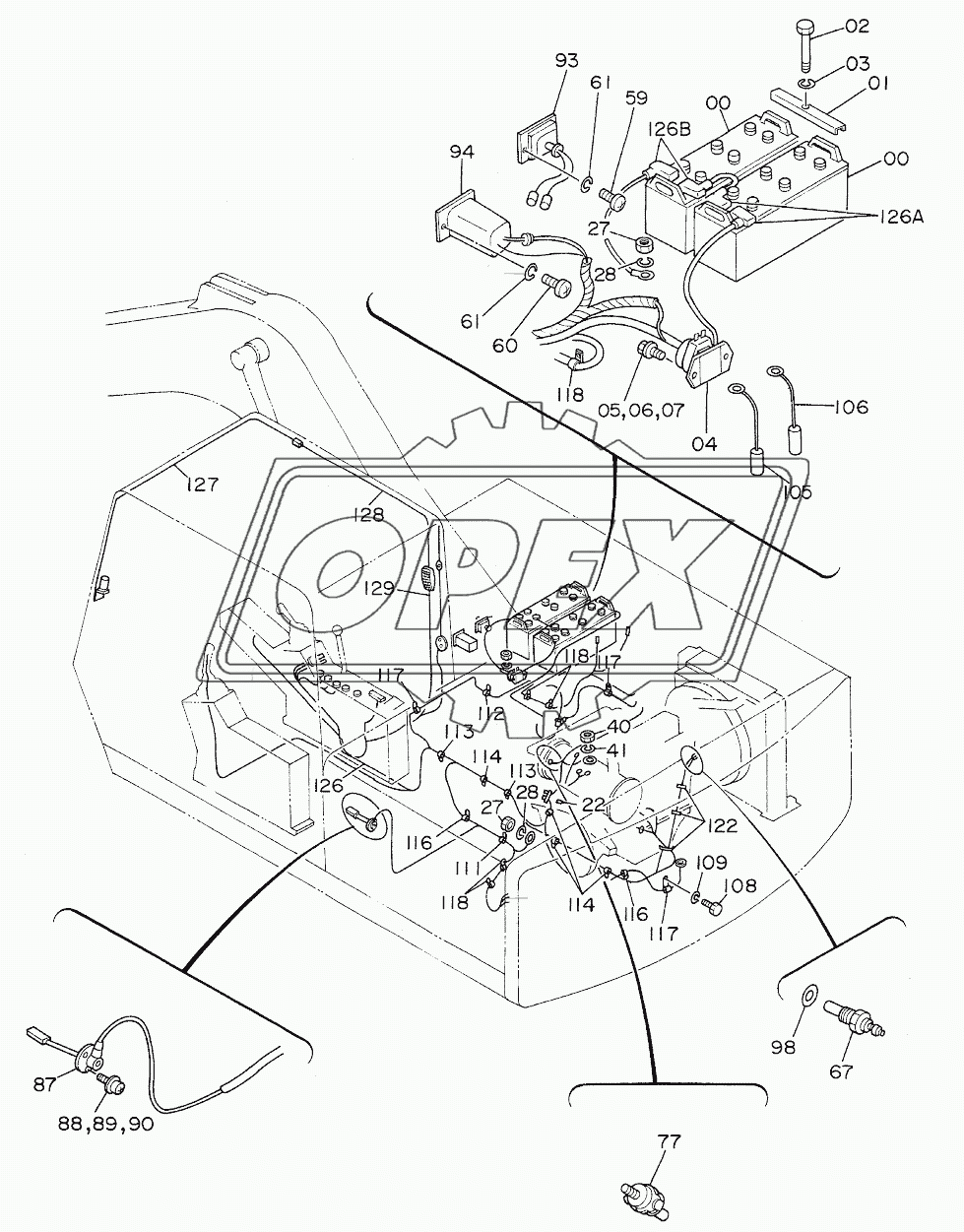 ELECTRIC PARTS (5) <DX>