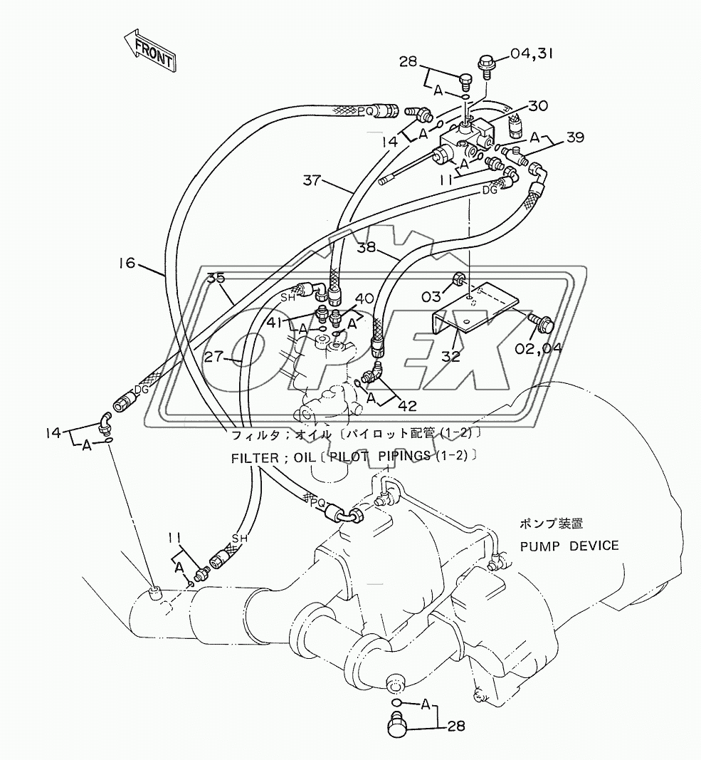 PILOT PIPINGS (6) <SDX>