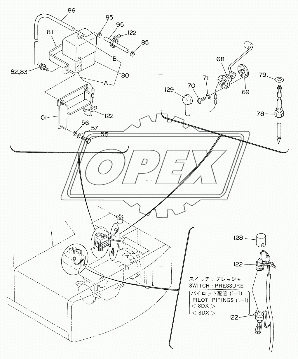 ELECTRIC PARTS (4) <SDX>