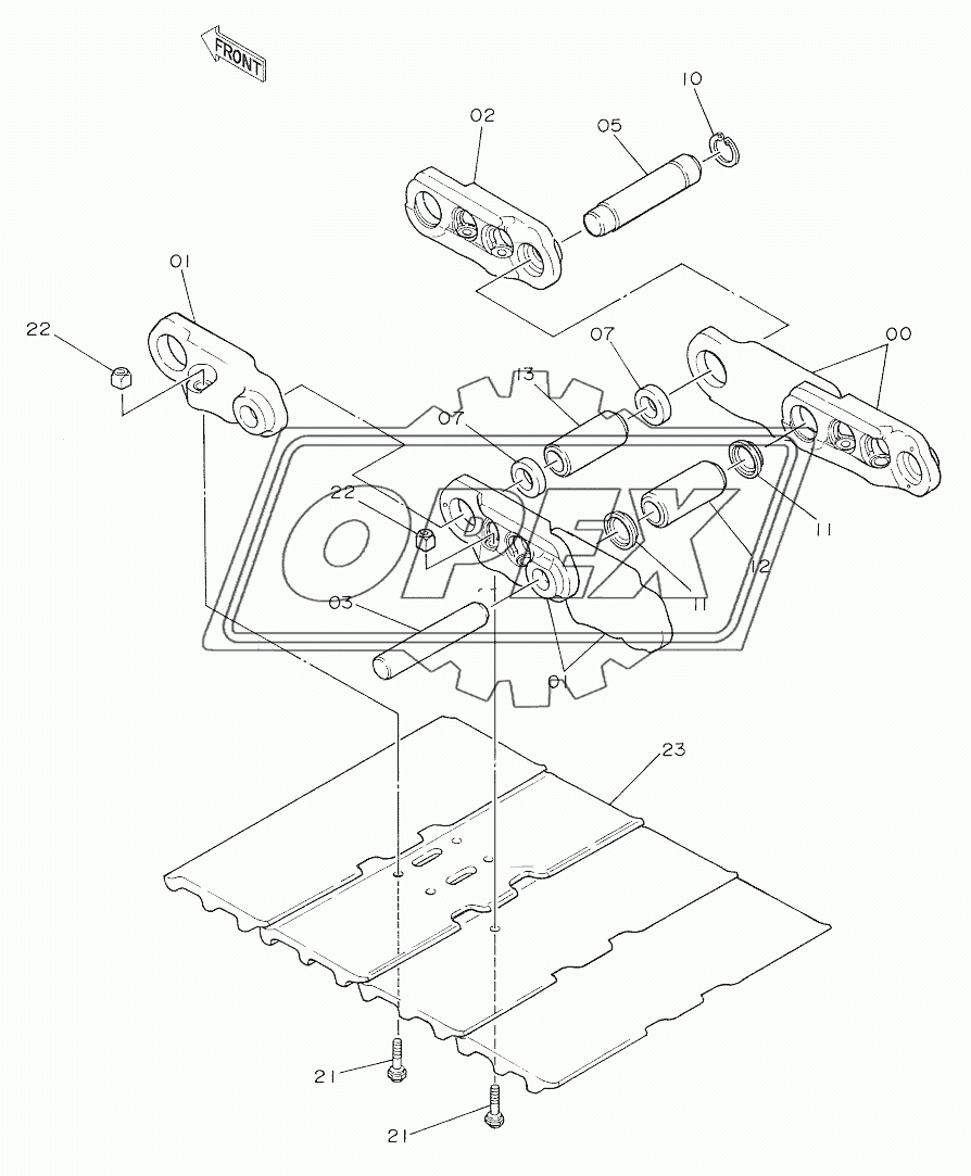 TRACK-LINK 600G (LC TRACK)