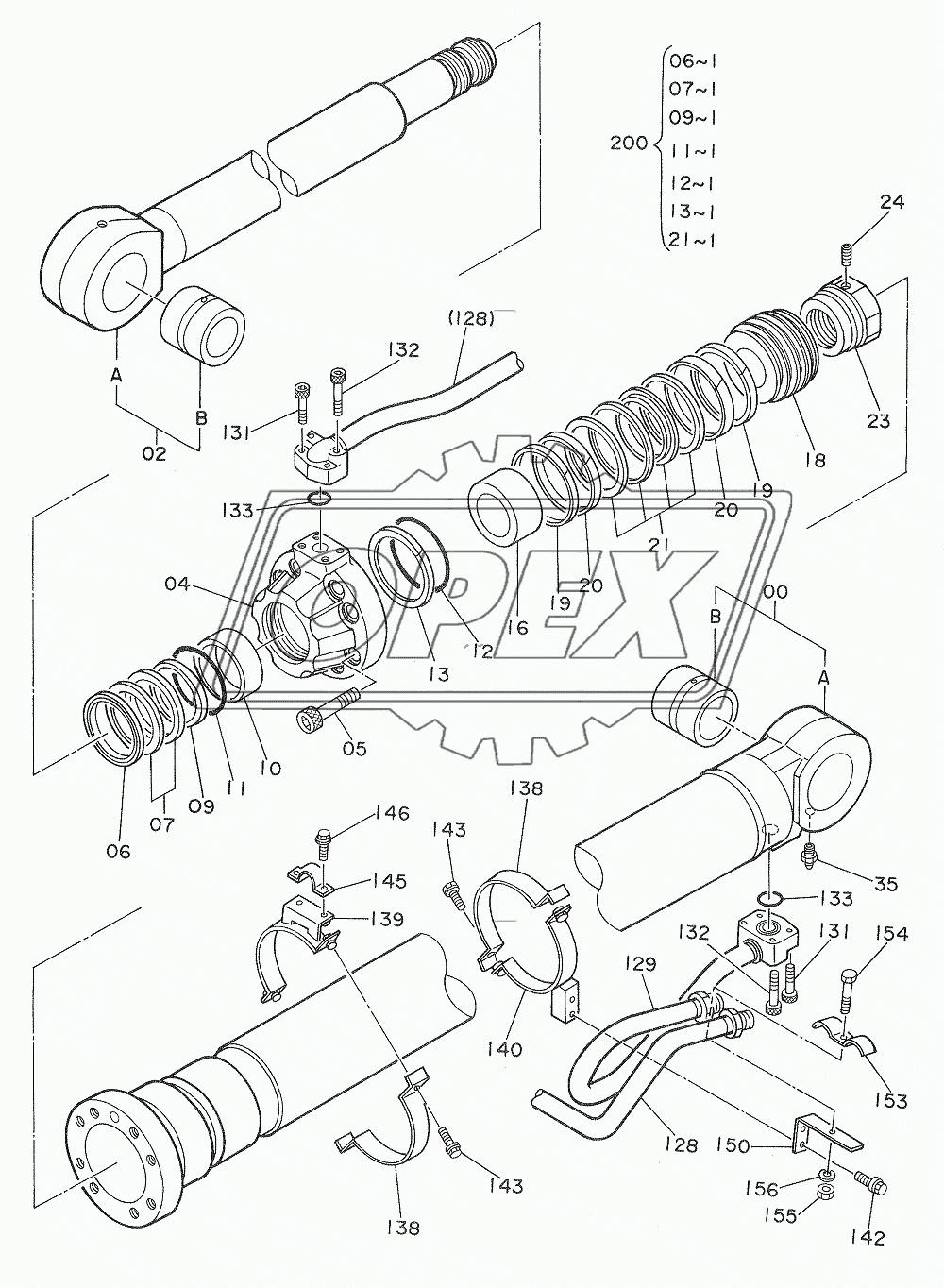 CYL., BOOM (R) 2