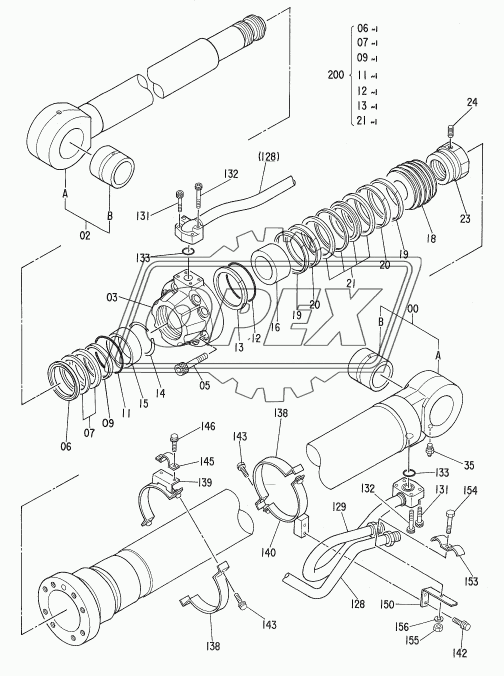 CYL., BOOM (R) 4