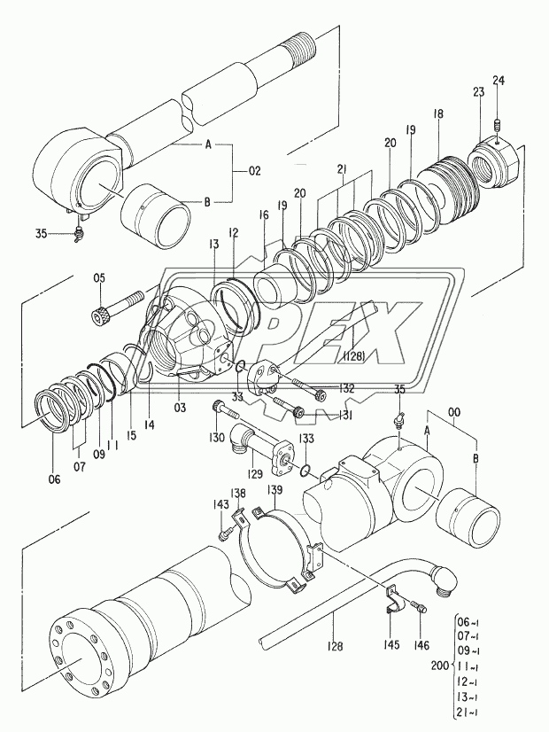 CYL., BUCKET 3