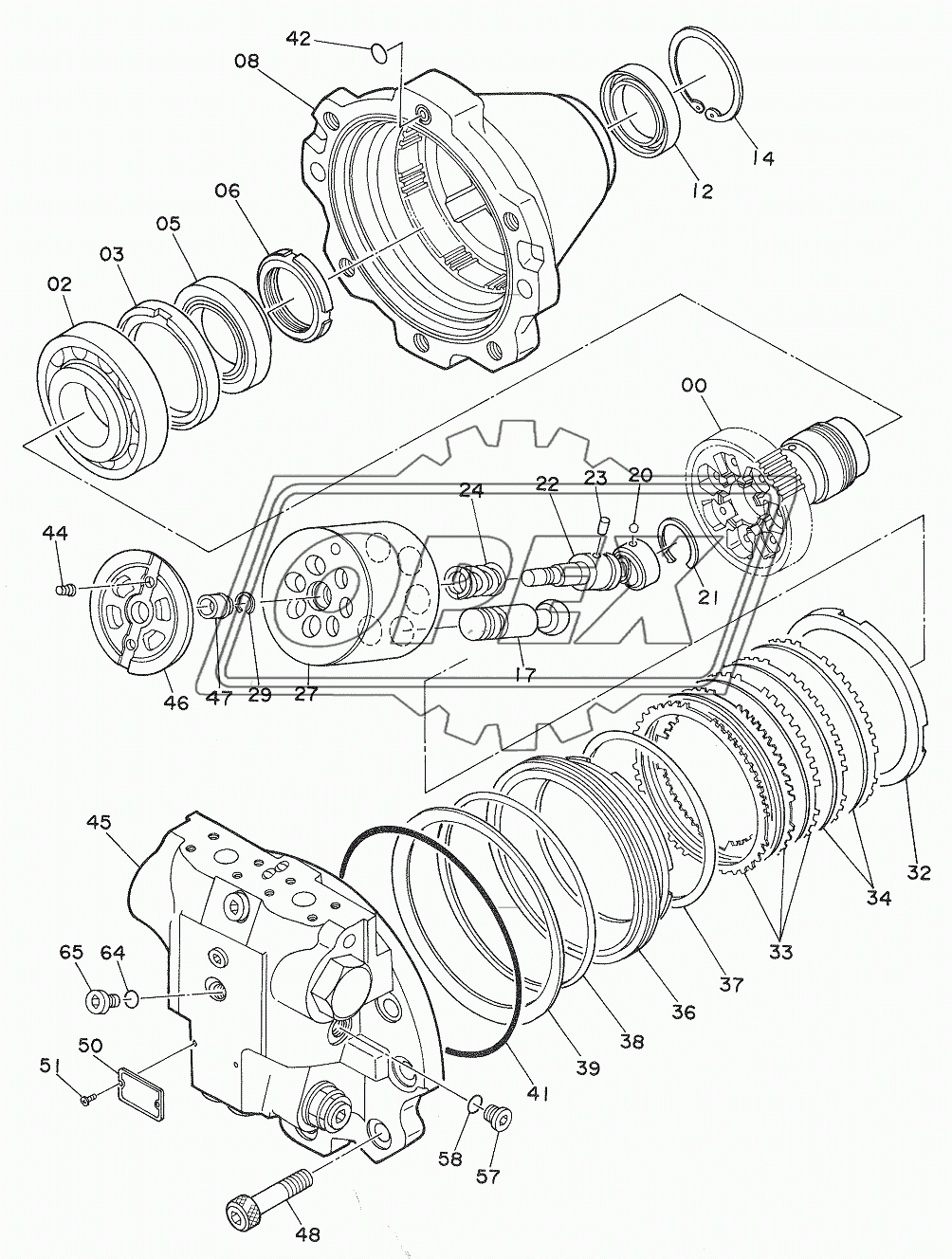 MOTOR, OIL (TRAVEL) 2