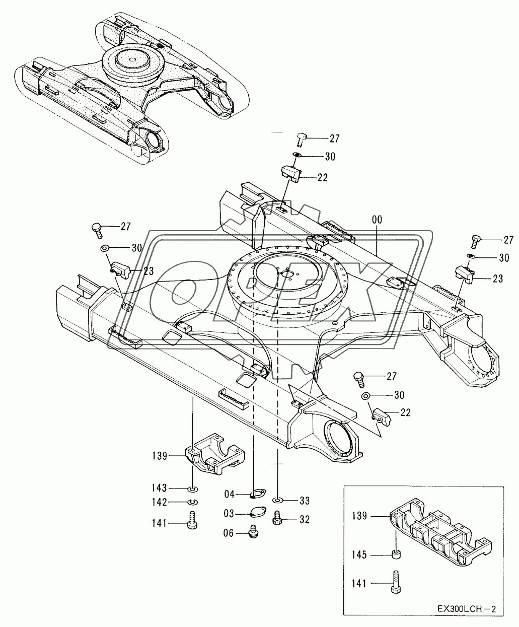 TRACK FRAME <LC TRACK>