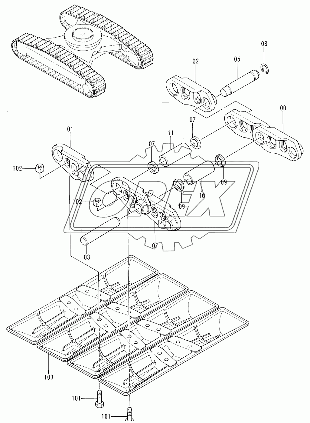 TRACK-LINK (910A)<LC TRACK>