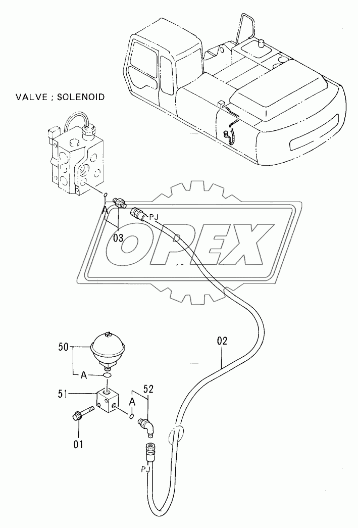 PILOT PIPINGS (2-5)(STD)