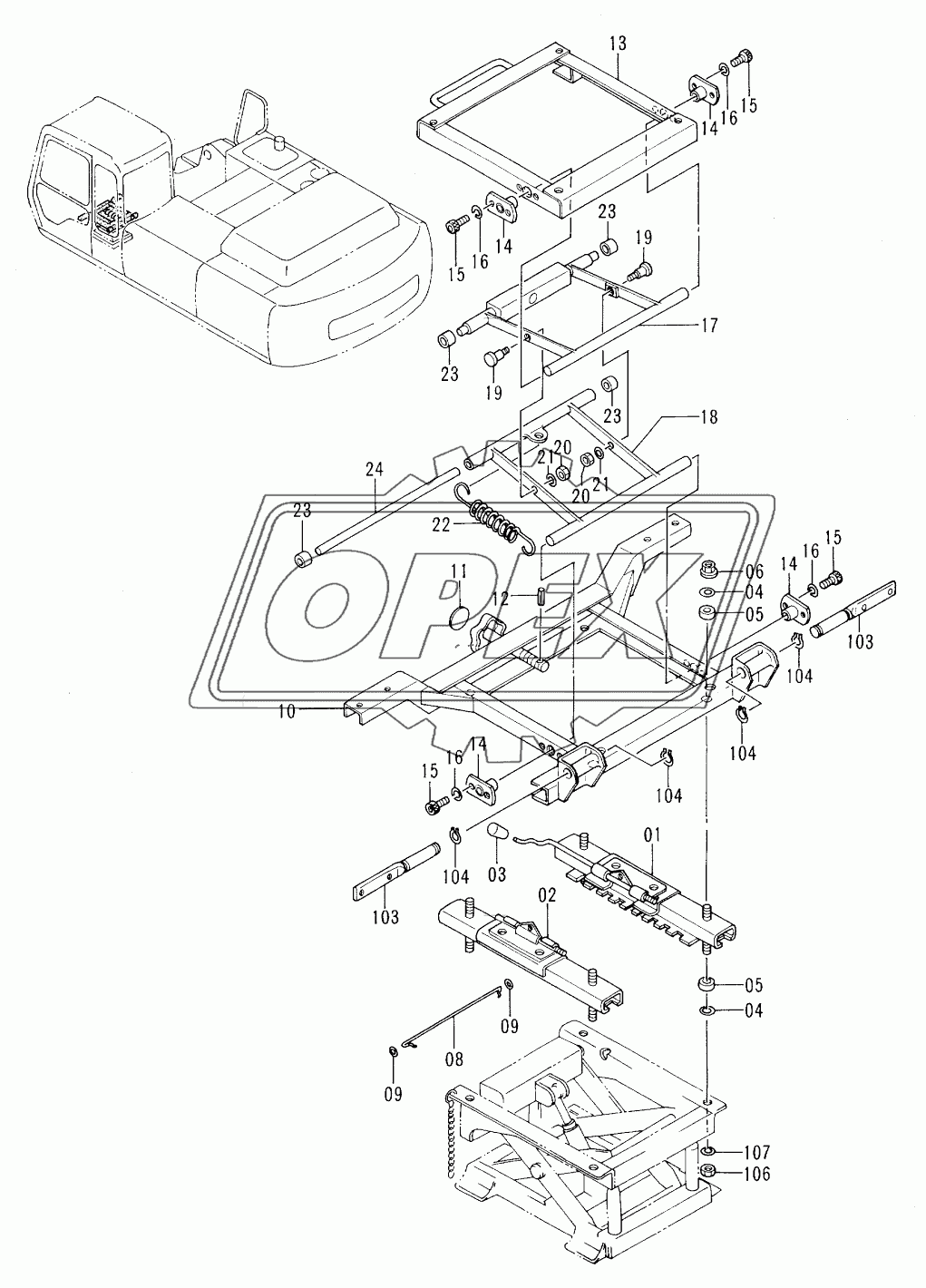 SEAT STAND (STD)