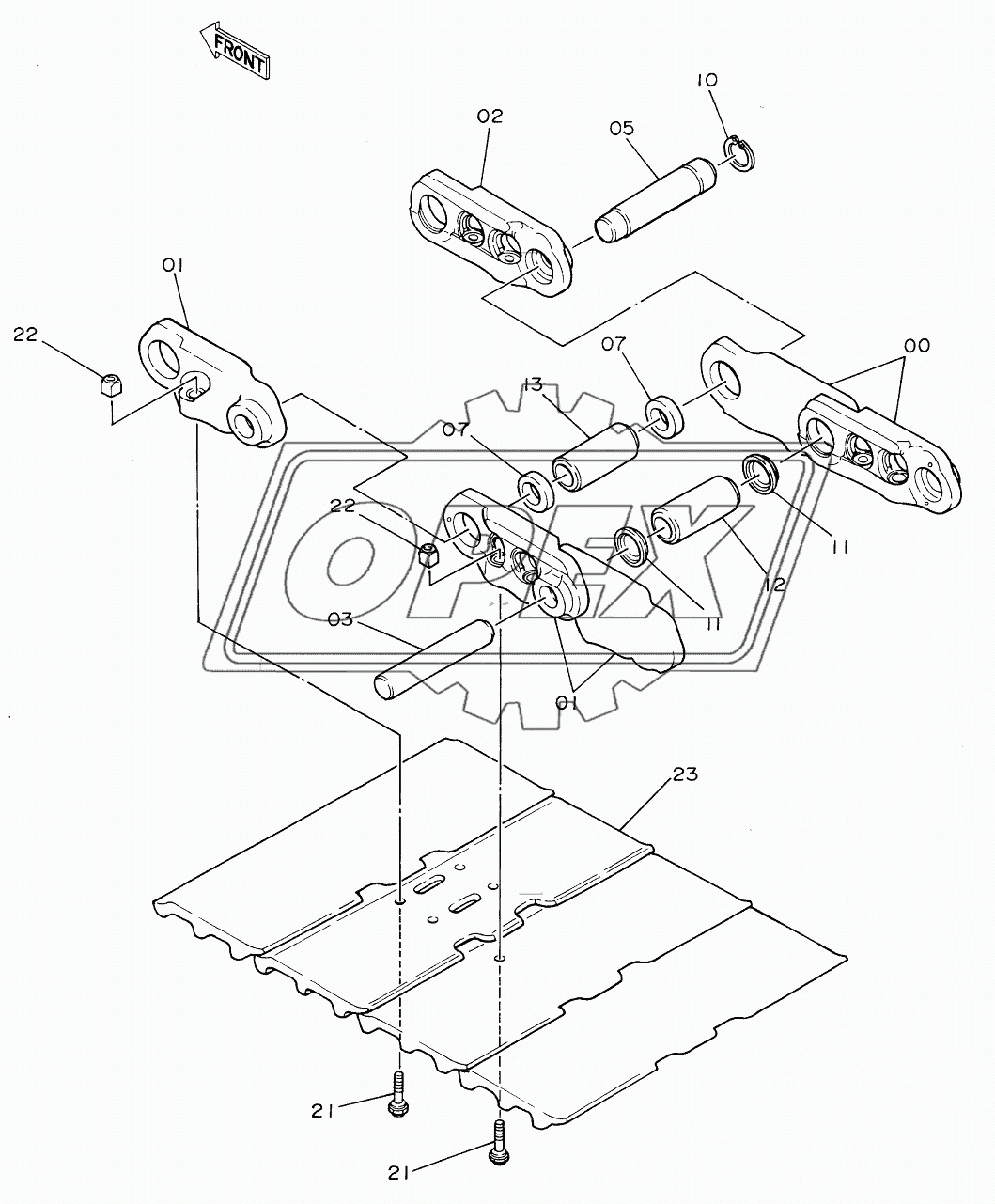 TRACK-LINK 800G (LC TRACK)