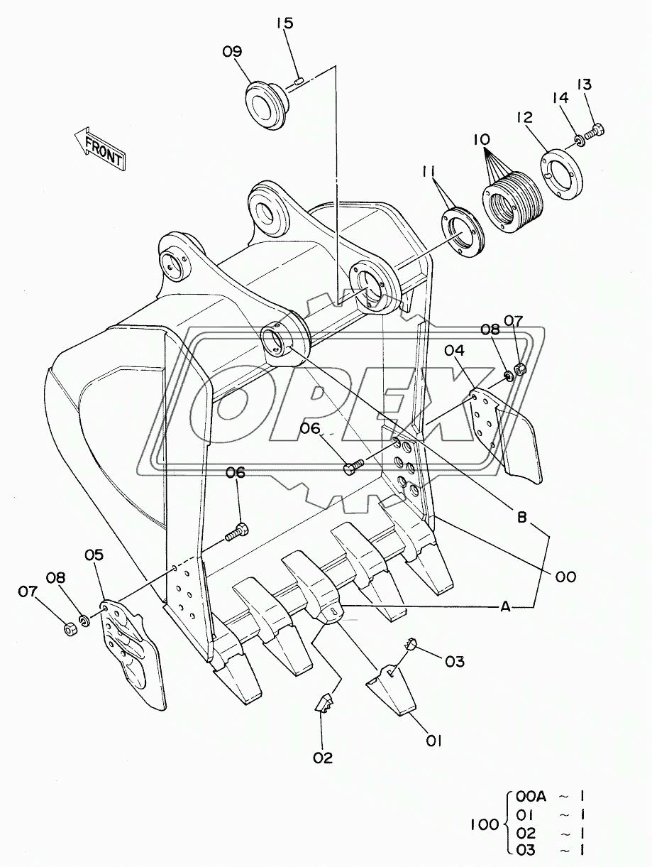 REINFORCED BUCKET 1.2