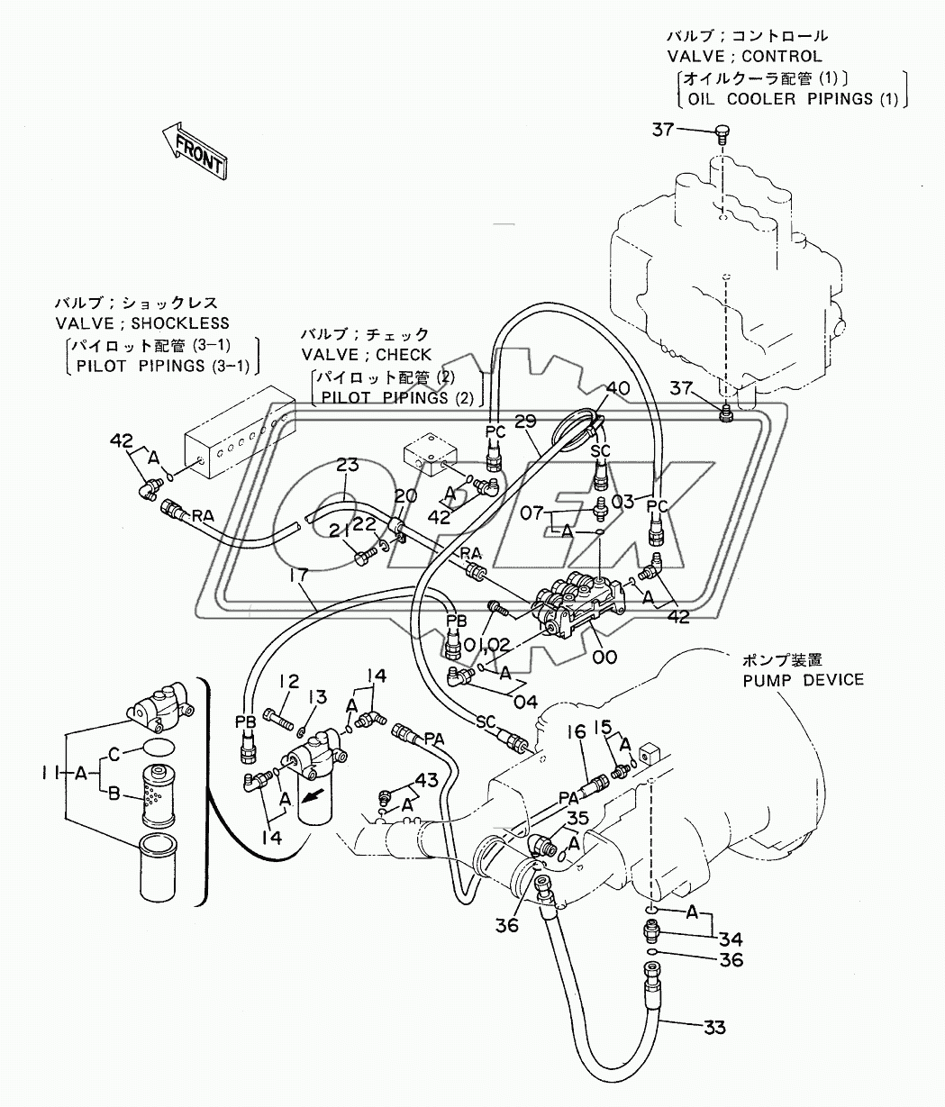 PILOT PIPINGS (1) <DX>