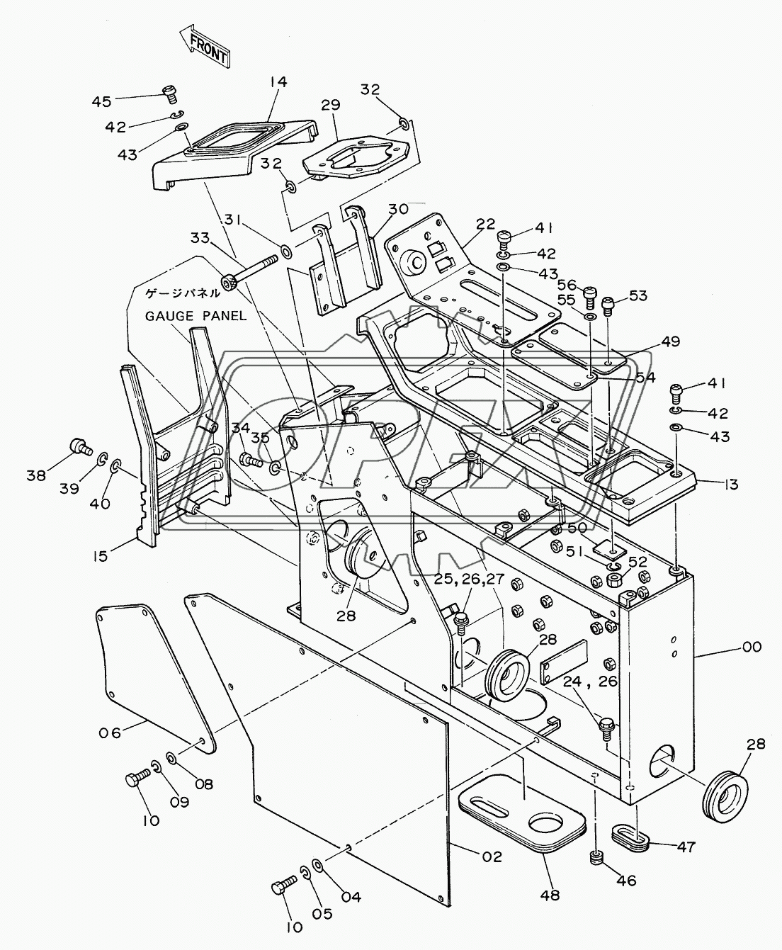 CONTROL BOX (R) <DX>