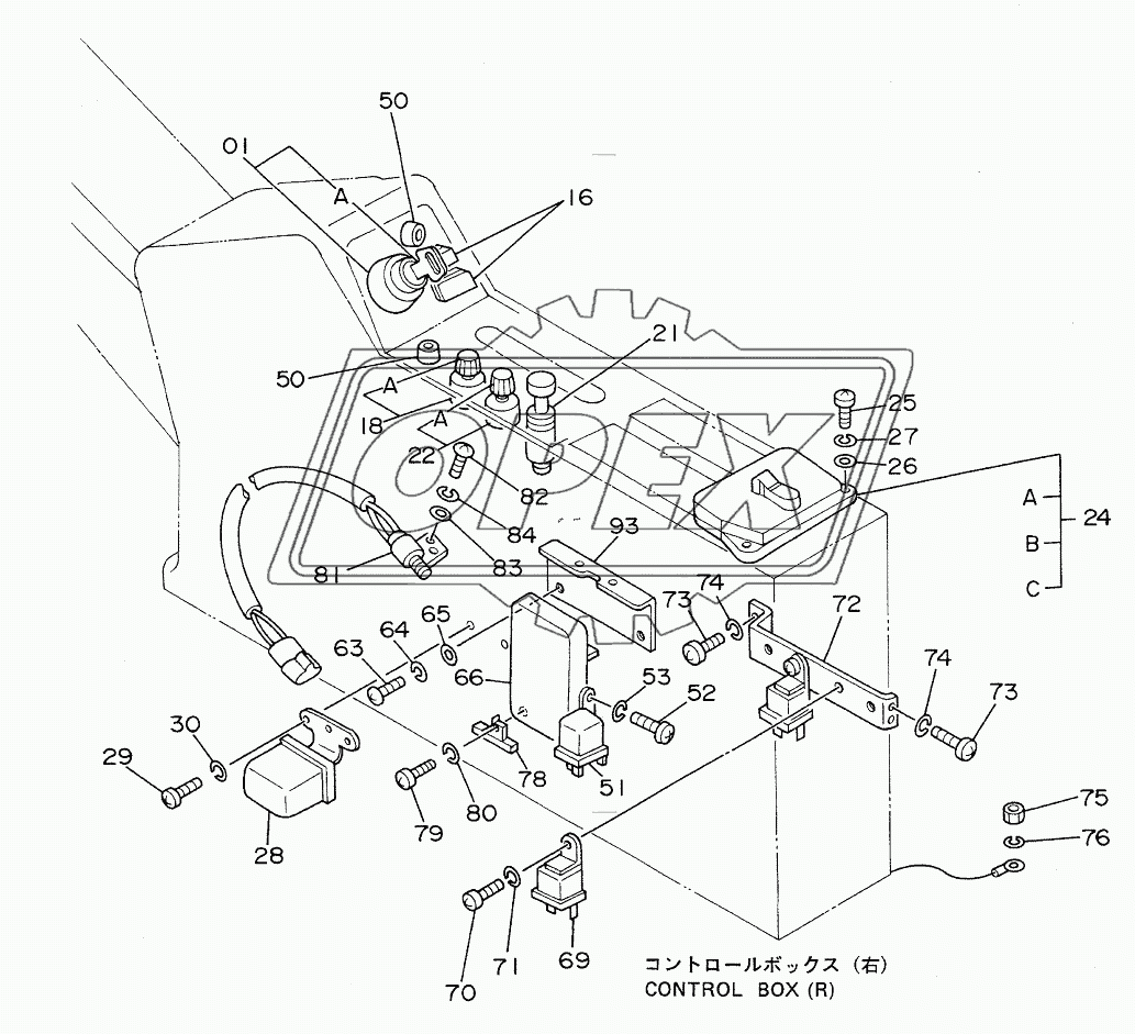 ELECTRIC PARTS (1) <DX>