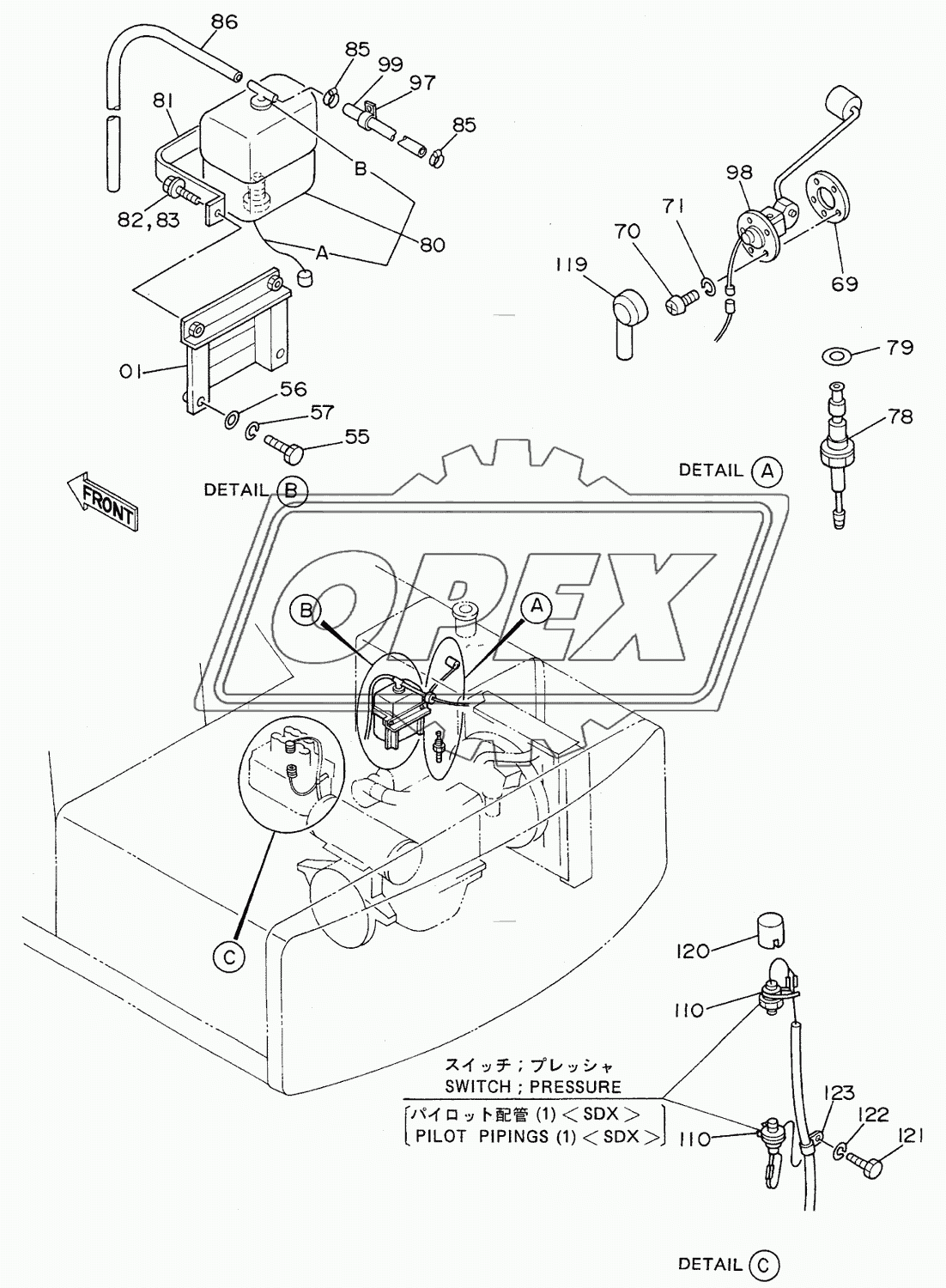 ELECTRIC PARTS (4) <SDX>