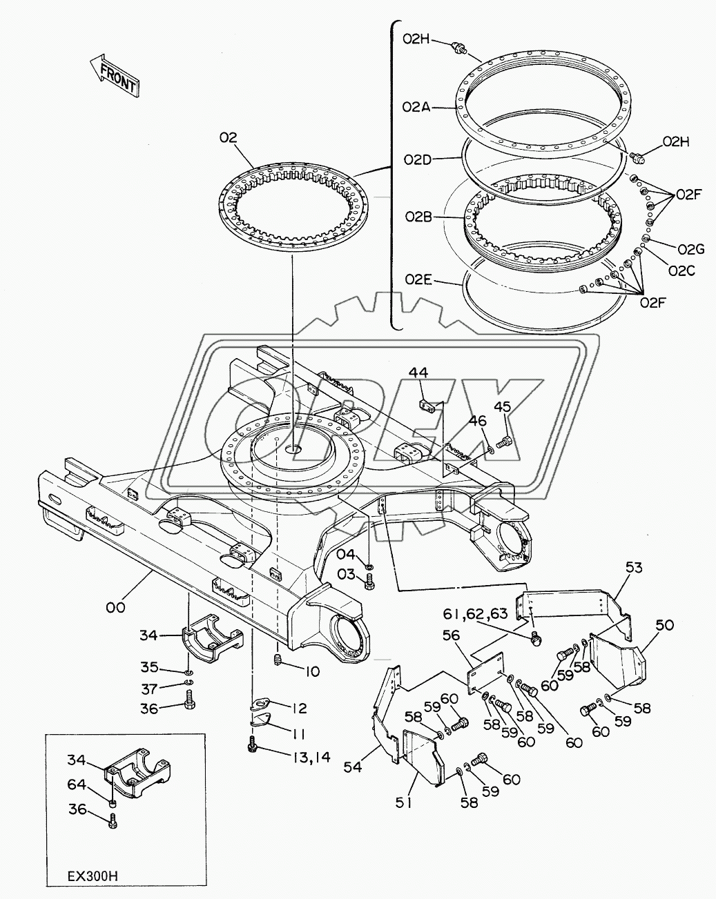 TRACK FRAME (STD. TRACK)