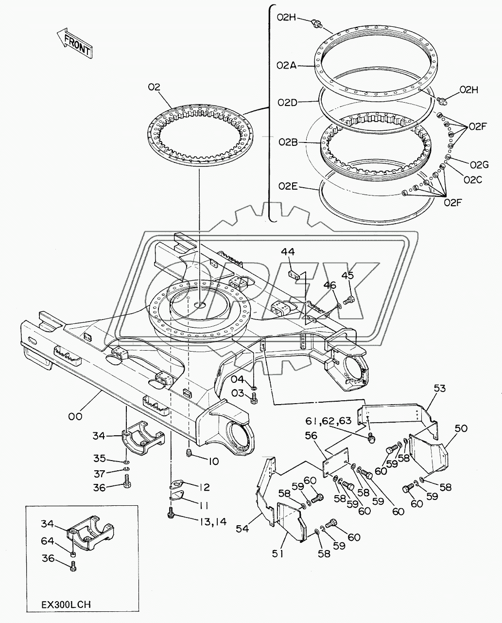 TRACK FRAME (LC TRACK)