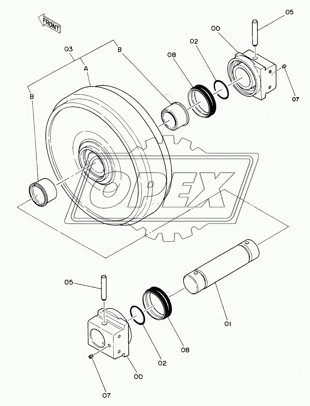 FRONT IDLER