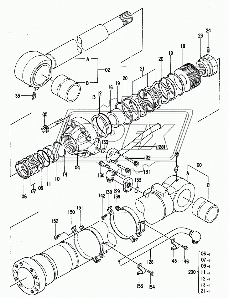 CYL.,BUCKET 3