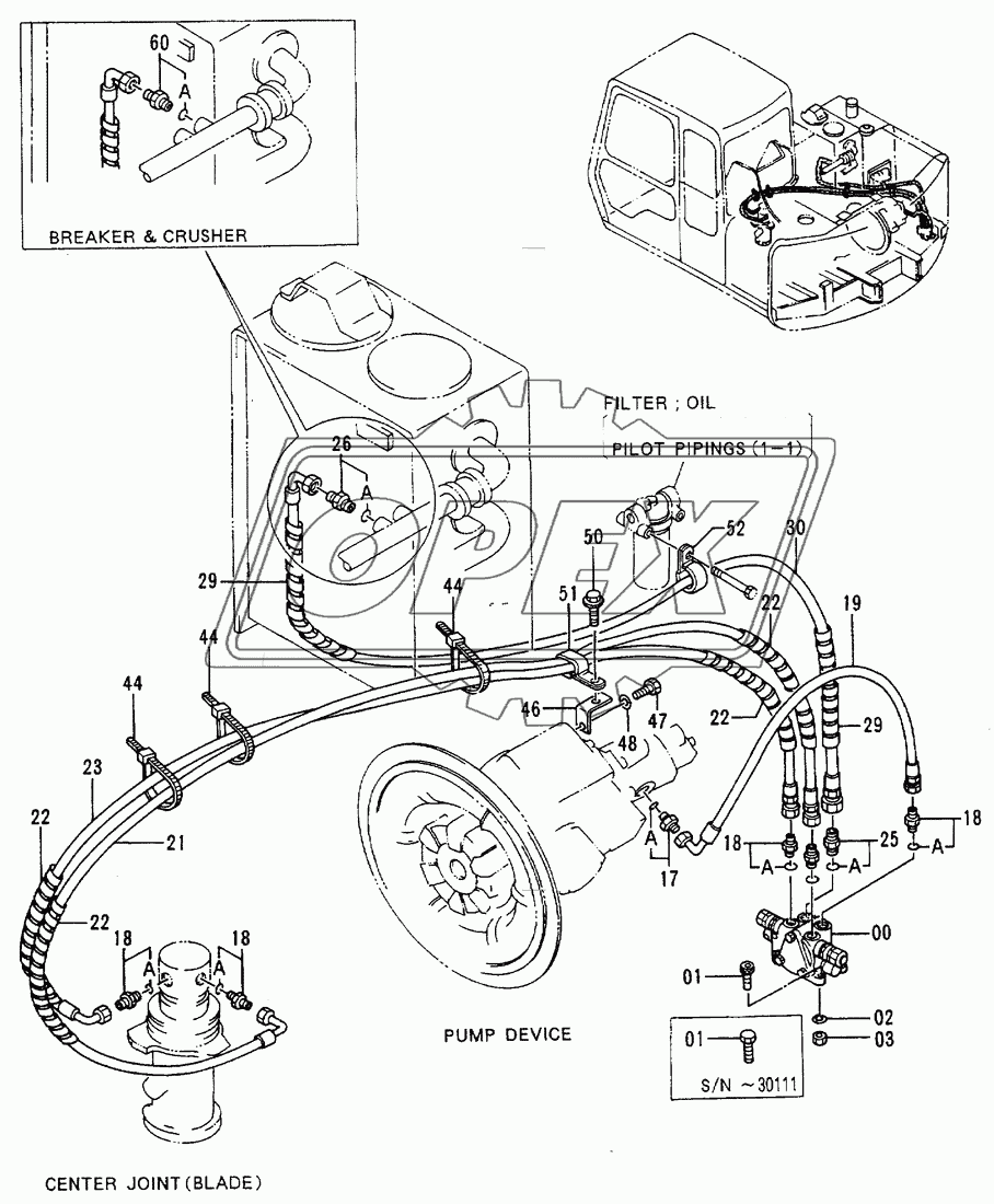 Blade Pipings (Upperstructure)