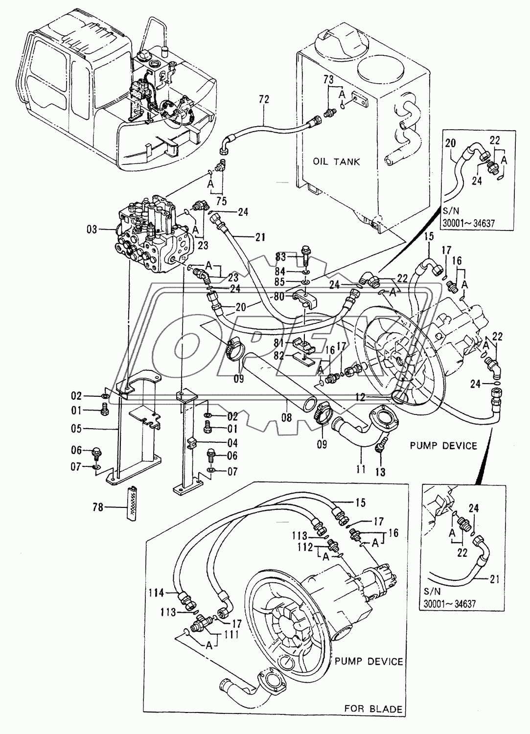 Oil Cooler Pipings (1)