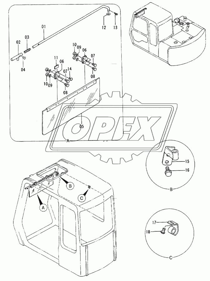 Cab (7) Sunvisor (n.europe)