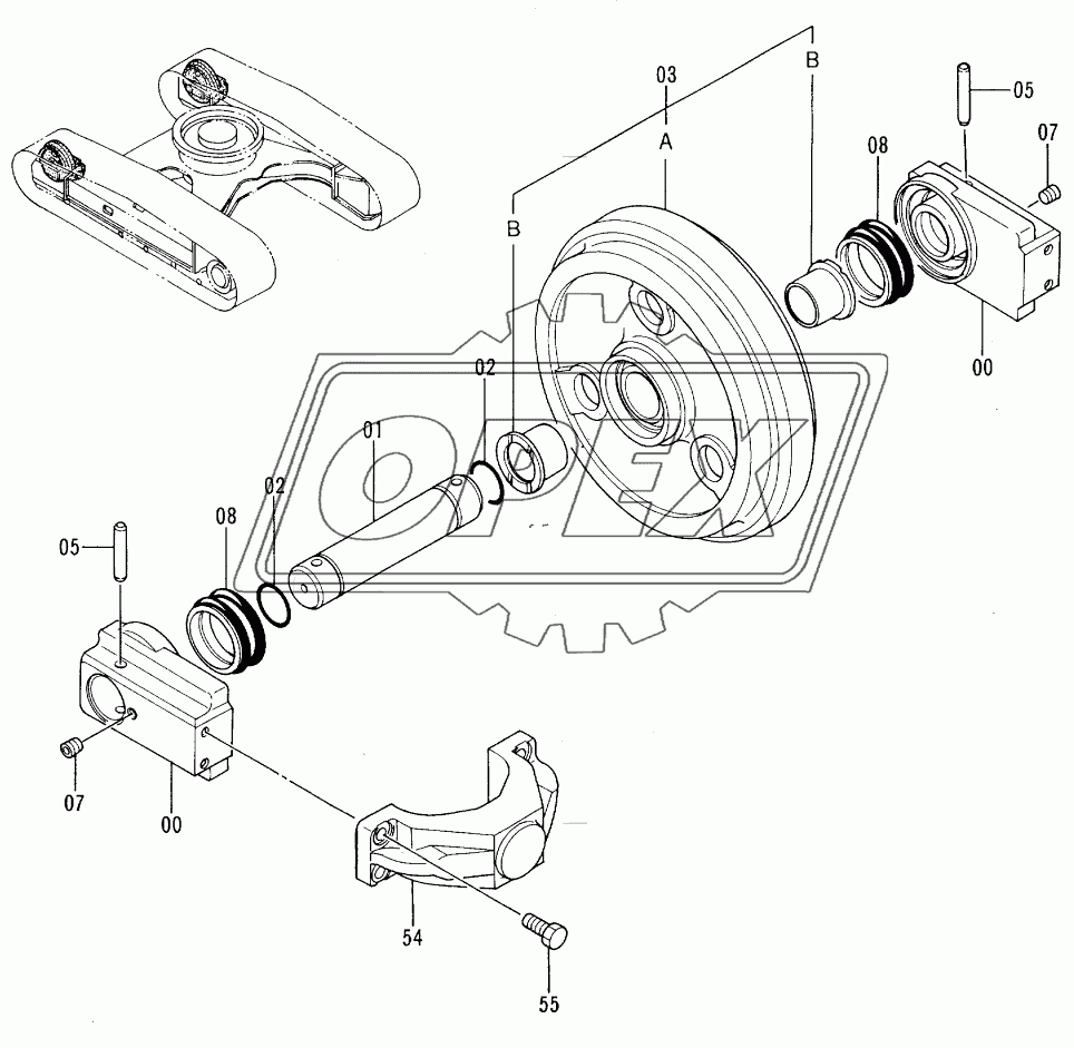 FRONT IDLER