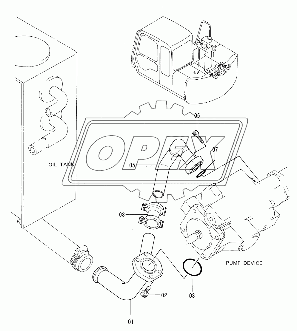 MAIN PIPINGS <VIBRATOR> 1