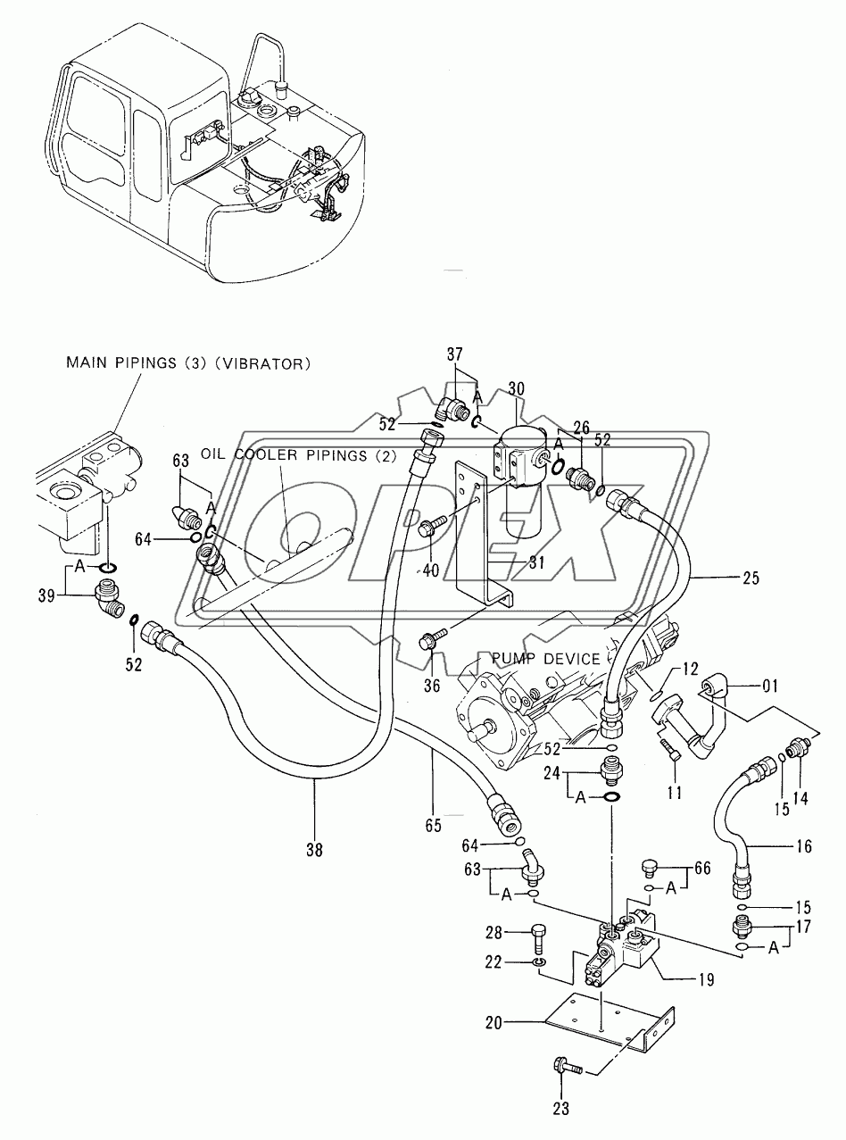 MAIN PIPINGS <VIBRATOR> 2