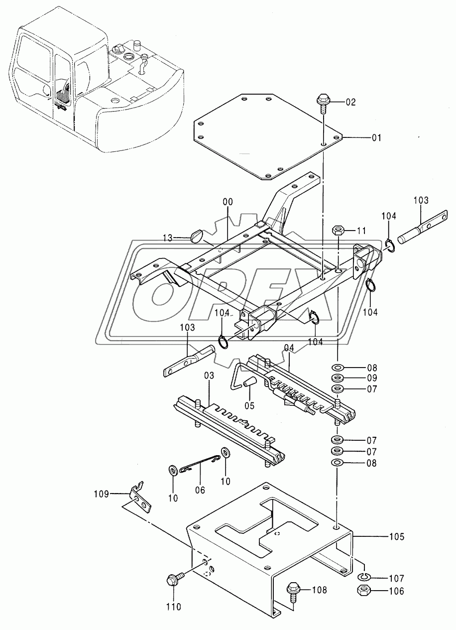 SEAT STAND (EU)(N.EUROPE) (040719-)