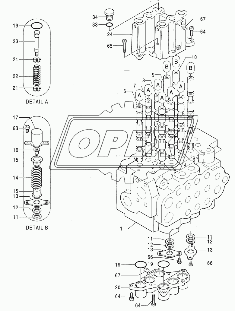 CONTROL VALVE (1/3) 1