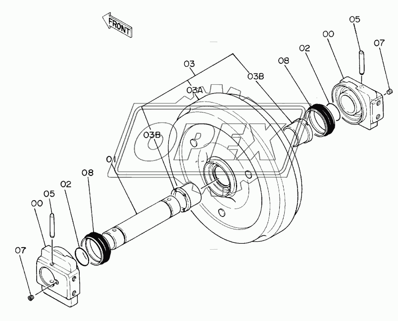 FRONT IDLER