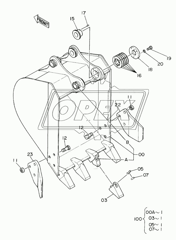 BUCKET 0.25 1