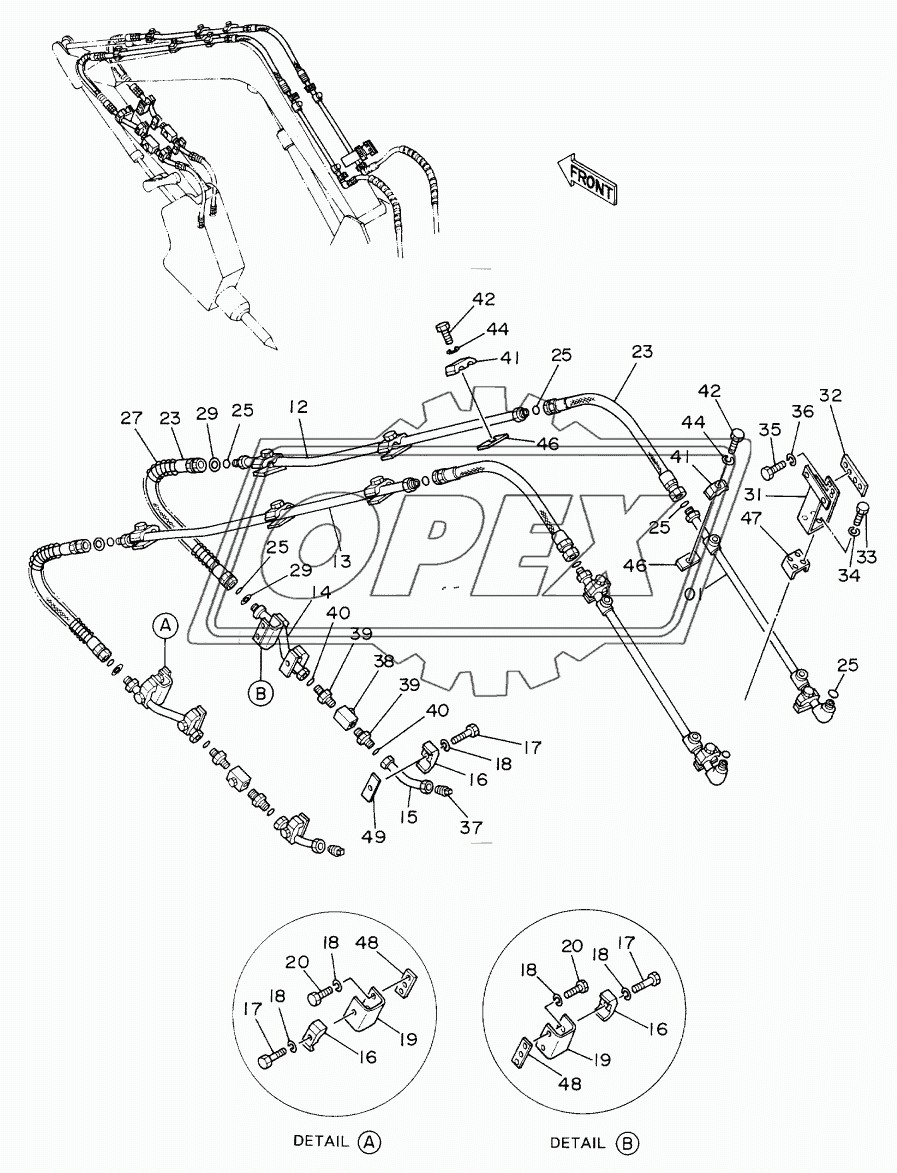 PIPINGS (2) FOR BREAKER & CRASHER