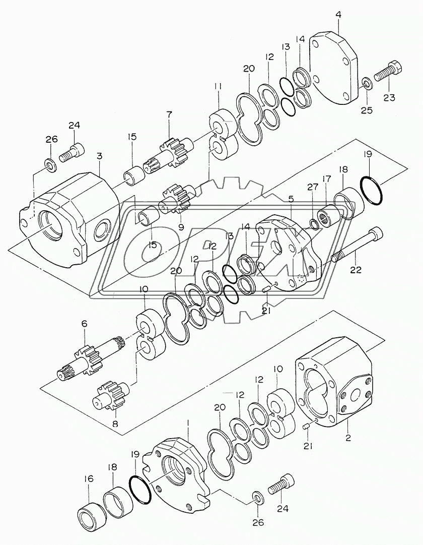 PILOT GEAR PUMP (BLADE)