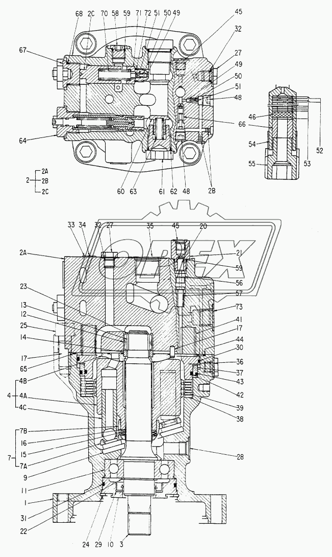 MOTOR, OIL (SWING)