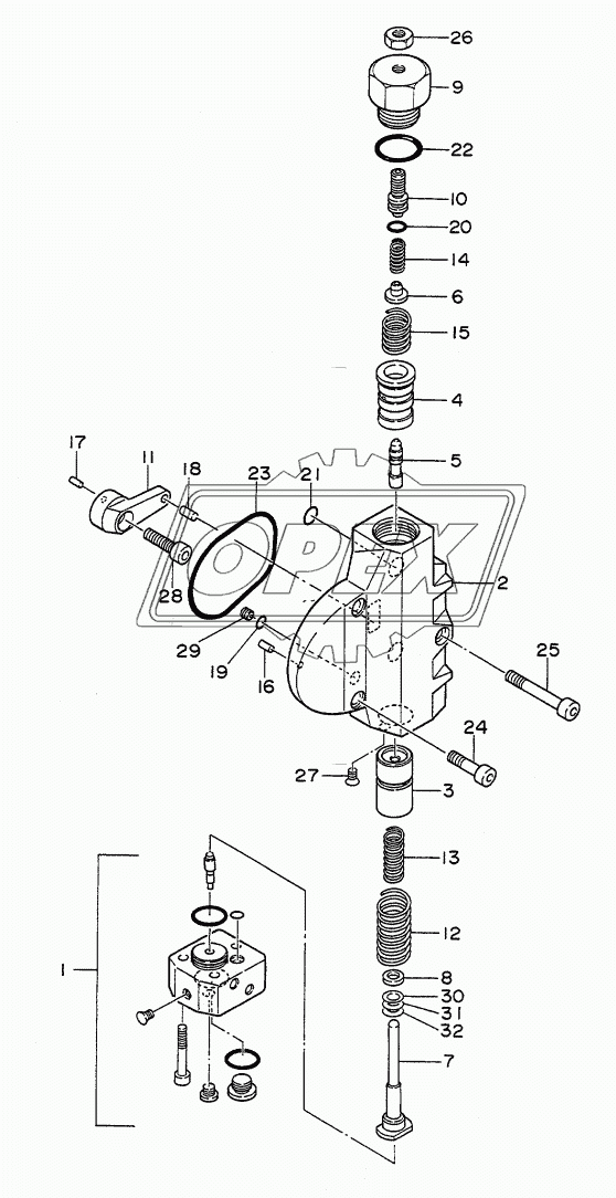 CONTROL PART (FRONT)