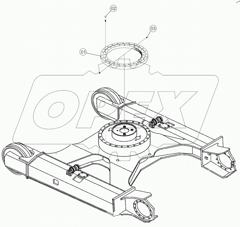  SLEW RING ASSEMBLY