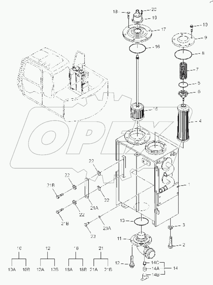  OIL TANK ASSEMBLY
