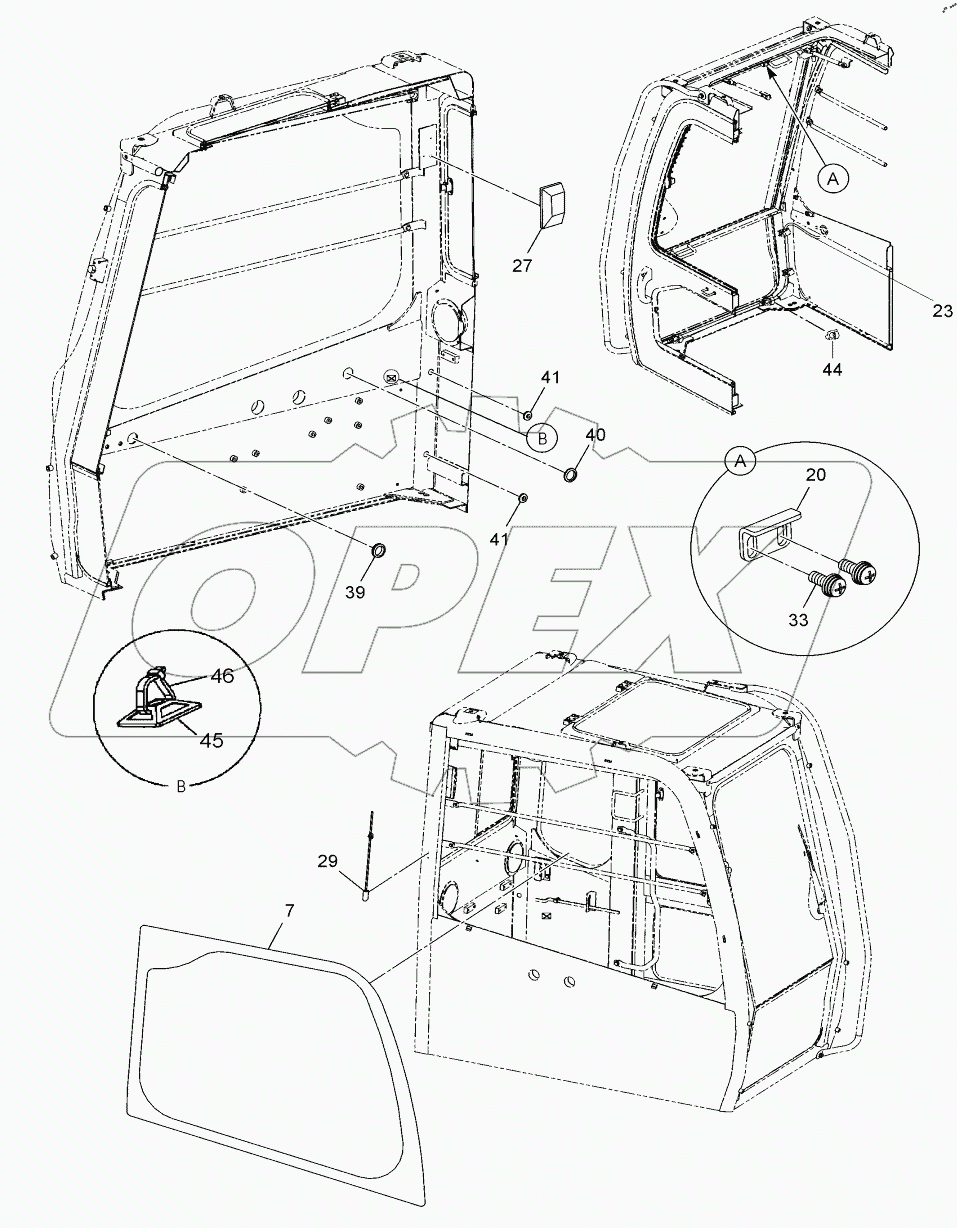  CABIN ASSEMBLY WELDMENT