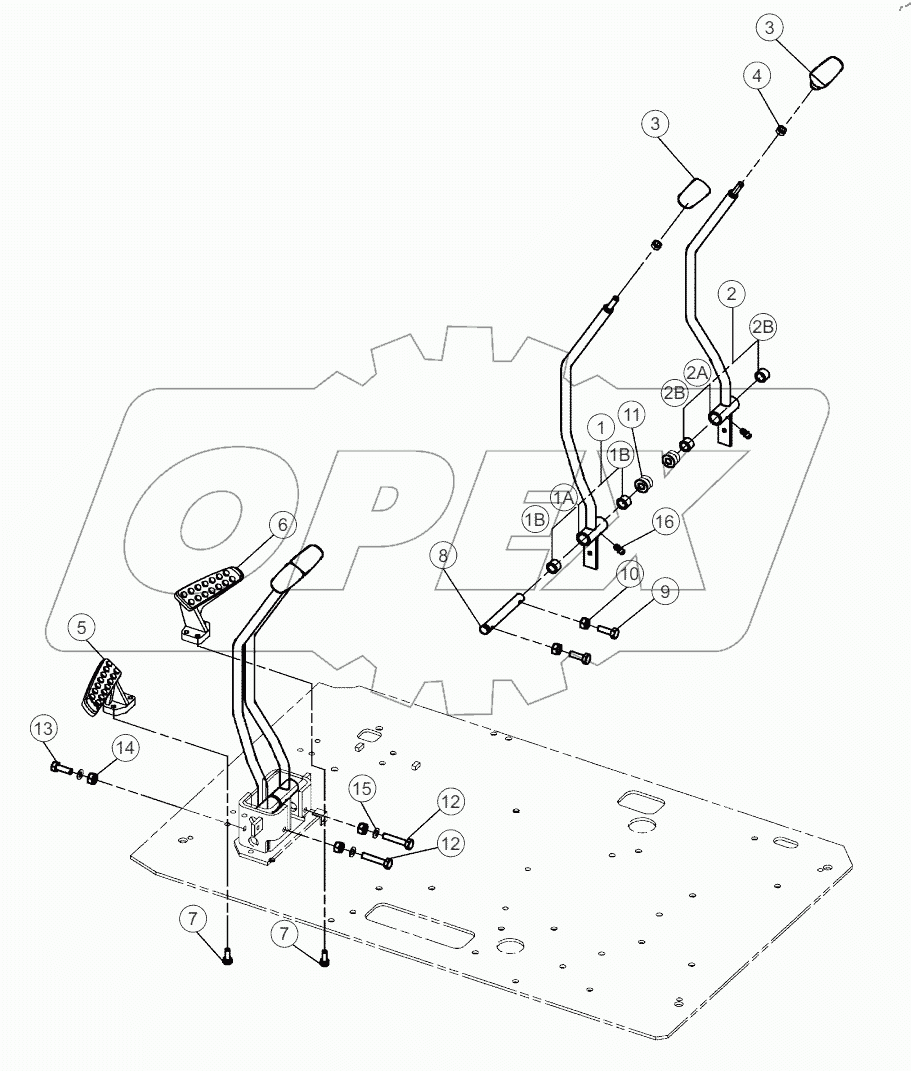  CONTROL LEVER (TRAVEL)