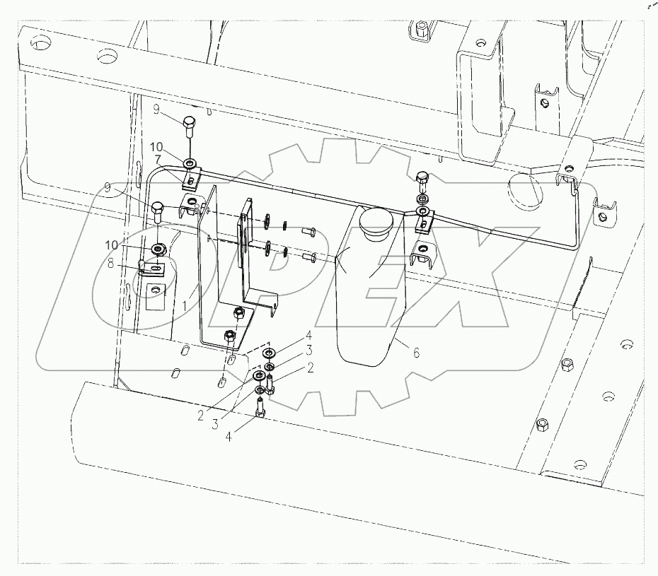  WINDOW WASHER ASSEMBLY