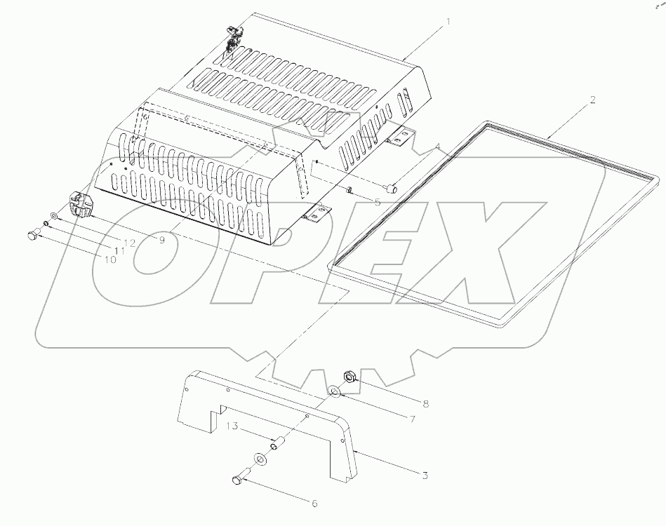  ENGINE HOOD ASSEMBLY