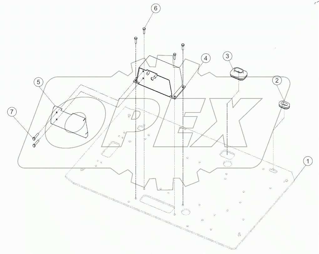 FLOOR PLATE ASSEMBLY