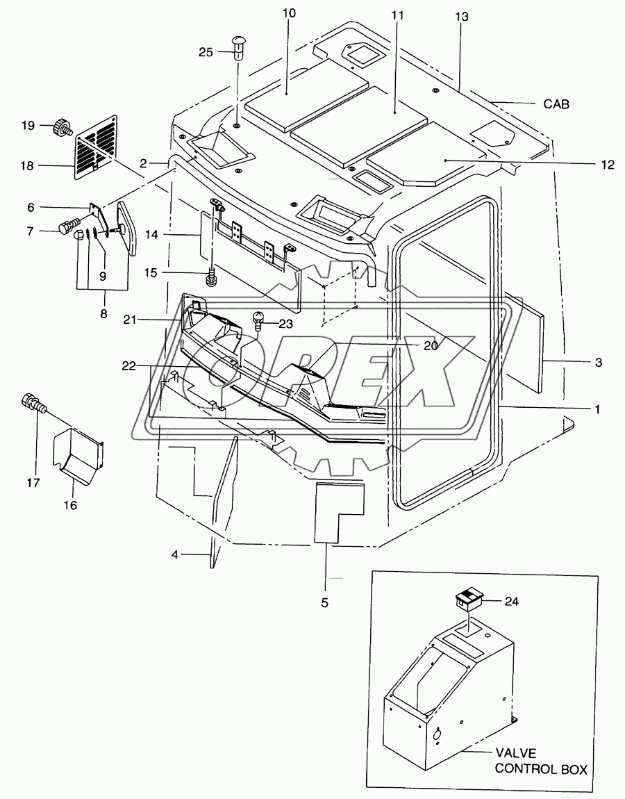 Cab(cover&mat)(LSB150-648)(OP)