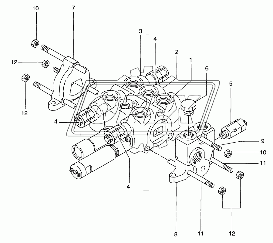 Control valve(AP3-648)(-1344)(OP)